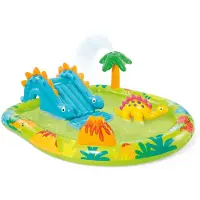 Intex Barnpool - Lilla Dino Play Mitten - 191x152x58 cm - 143 - - One Size - Barnpool