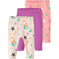 Name it Leggings - NbfOcean - 3-pack - Peach Whip - - 62 - Leggings