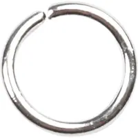 Adlibris Metallringar Runda 0,7 mm Silverpläterad 500 st