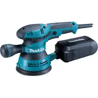 Makita BO5041 bärbar slipmaskin Rundslipmaskin 12000 OPM Svart, Blå 300 W