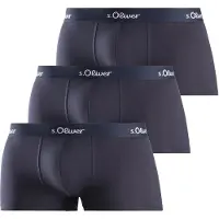 s.Oliver Boxershorts marinblå / vit