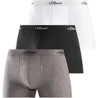 s.Oliver Boxershorts grå / svart / vit