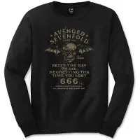 Ginza.se Avenged Sevenfold: Unisex Long Sleeve T-Shirt/Seize the Day (Black) (XX-Large)