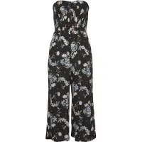 LASCANA Jumpsuit ljusblå / orange / svart / vit