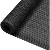 vidaXL Insynsskyddsnät antracit 3,6x25 m HDPE 150 g/m²