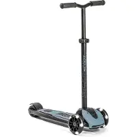 ScootAndRide Highway Kick 5 - LED - Steel - - One Size - Sparkcykel