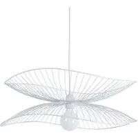 Forestier Design pendellampa Libellule S, dimbar, Vitt / opal, Vardagsrum / matsal, Metall, Design, Pendellampa