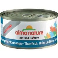 Almo Nature HFC Natural tonfisk, kyckling och ost våtfoder katt (70 g)