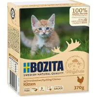 Bozita Kitten kyckling bitar i sås våtfoder katt
