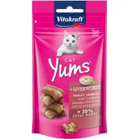 Vitakraft Cat Yums med lever kattgodis (40 g)