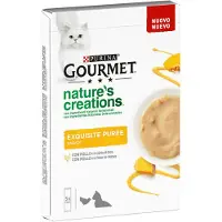 Purina Gourmet Nature Kycklingpuré Våtfoder För Katter 11x5x10g