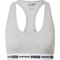 Puma Topp - Racerback - Gråmelerad - - M - Medium - Underkläder