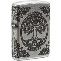 Zippo Armor Tree of Life Antique Silver 29670-000002, lighter