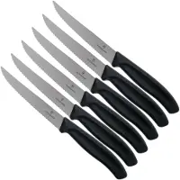 Victorinox SwissClassic 6.7233.6, Knivsats, Polypropylen, Rostfritt stål, Svart, 11 cm, 168 g