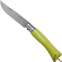 Opinel Trekking No. 07RV pocket knife, Anise