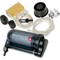 Katadyn Hiker Pro, Transparent, Svart, Silikon, Plast