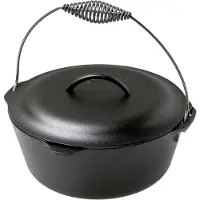 Lodge Dutch Oven with spiral handle L10DO3, contents approx. 6.6 L