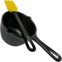 Lodge sauce pan incl. silicone brush, LMPB21