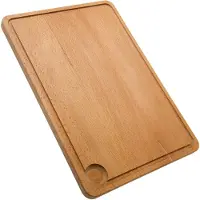 Il Cucinino cutting board with slot, beech wood 50x35 cm
