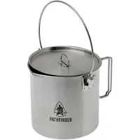 Pathfinder Stainless Bush Pot, 1.75 litres
