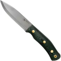 Casström No.10 Swedish Forest Knife - Grön micarta med Eldstål Sleipner