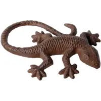 Super Merchant Gjutjärnsfigur ödla 15,5 cm