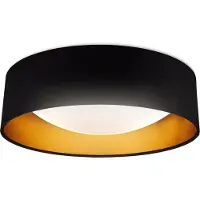 B.K.Licht Taklampa Kari, Svart, Vardagsrum / matsal, Textil / tyger / siden, Modern, Taklampa