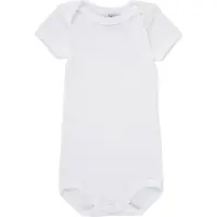 Petit Bateau Body k/ä - 2-pack - Vit - - 12 mån - Body K/Ä