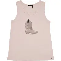Ikks Linnen / Ärmlösa T-shirts XS10302-31-C flickor - Rosa - 8 år