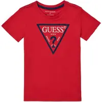 GUESS T-shirts med korta ärmar THOLMA pojkar - Röd - 14 ans