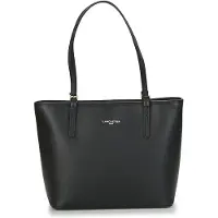 LANCASTER PARIS Shoppingväska 'Lancaster Sac cabas épaule Zippée M Smooth Noir' svart