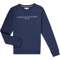 Tommy Hilfiger Sweatshirt - Essential - Organic - Twilight Marin - - 12 år (152) - Sweatshirt