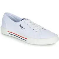 Pepe Jeans Sneakers BRADY W BASIC kvinnor - Vit - 37