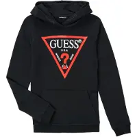 GUESS Sweatshirt eldröd / svart / vit