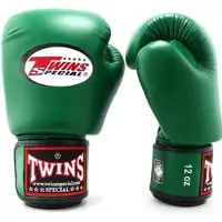 SuperMerchantEU Twins Special BGVL3 Boxningshandskar 16OZ Grön