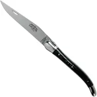 Laguiole 129INTCNOIBRI 9cm, black micarta, knife