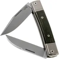 Lionsteel BestMan Two Blade fällkniv, ebony