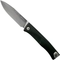 Lionsteel Thrill black aluminium integral slipjoint pocket knife
