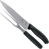Victorinox Swiss Army SwissClassic 6.7133.2G 2-piece carving set, black
