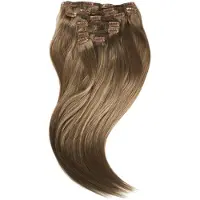 Rapunzel of sweden Classic Clip-ins Straight / Medium Volume / 7 pieces 7.1 Natural Ash 50 cm Löshår 110 g