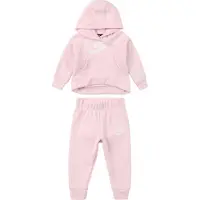 Nike Träningsoverall ljusrosa / vit