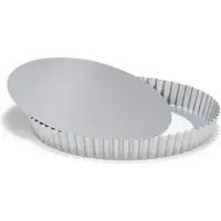 Patisse quicheform med löstagbar botten 24 cm stål silver