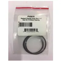 Chris King Dropset/headset Seal And Snap Ring Kit Svart 41-42 mm