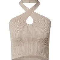 Urban Classics Rib Knit Crossed Neckholder Ärmlös Topp