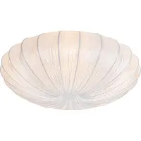 QAZQA Design taklampa vit siden 60 cm 5-ljus - Plu