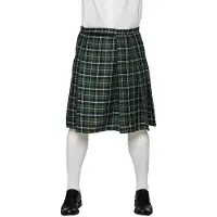 Boland Traciks Kilt Skotskrutig Grön - One size