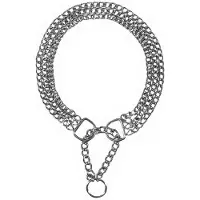 Trixie Stop The Pull Chain Collar Silver 55 cm