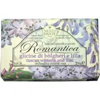 Nesti dante Saponeria Nesti Firenze: "Glicine di Bolgheri e Lilla" Naturtvål, "Romantica" Linje 250g (3-pack) [ Italiensk Import