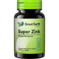 Great Earth Zinc 100 tabletter