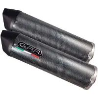 Gpr Exhaust Systems Furore Poppy Ducati Super Sport 800 Ss 03-07 Ref:cat.61.1.fupo Oval Ljuddämpare Typgodkänd